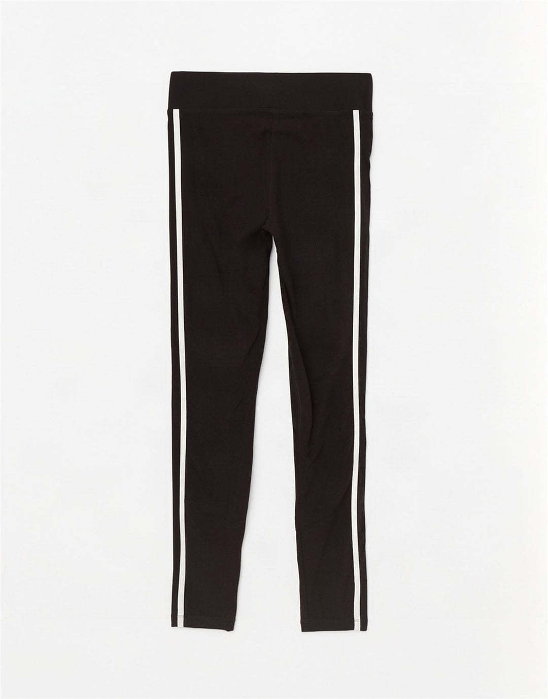 Adidas Damen Leggings UK 14 Medium Schwarz Baumwolle