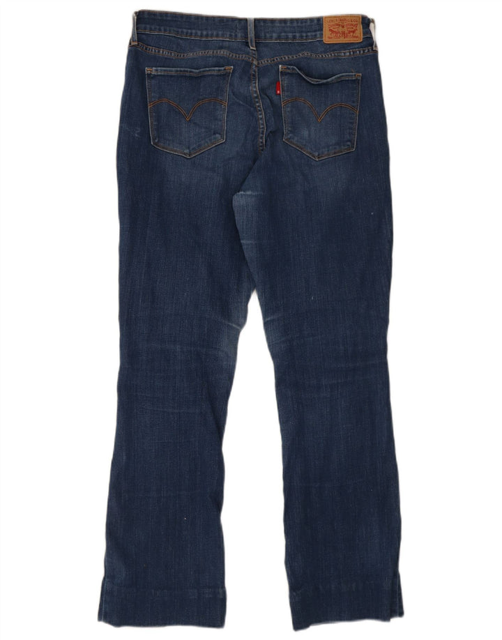 Levi's Damen 715 Bootcut Jeans W32 L32 Blaue Baumwolle
