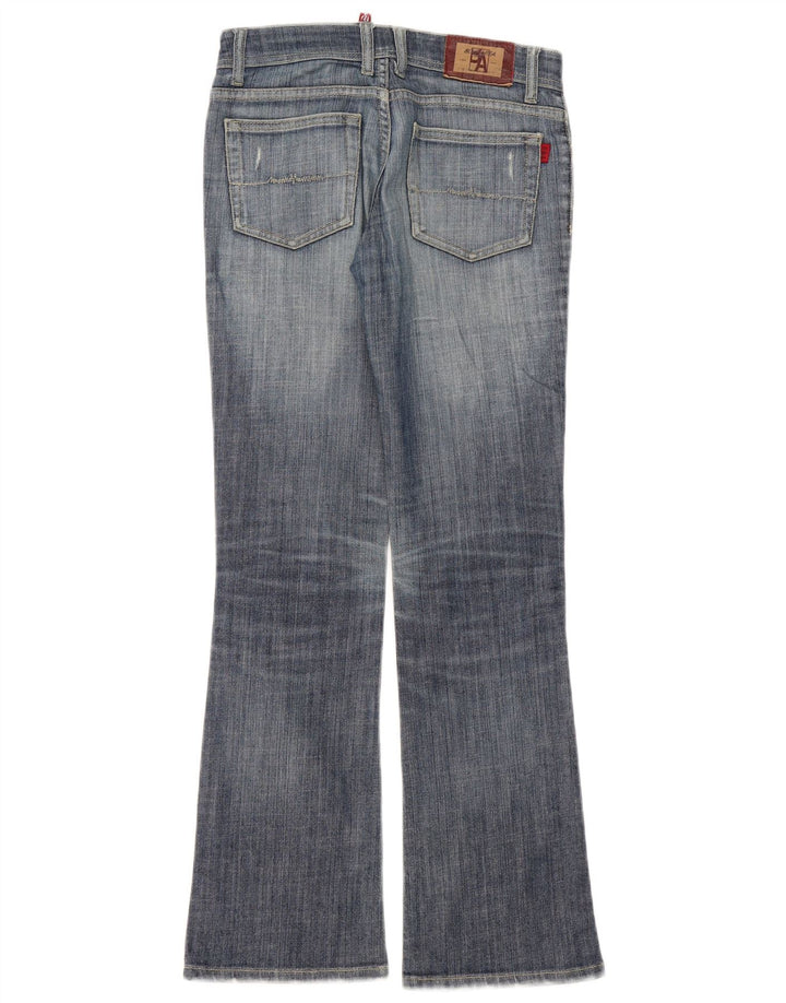 Vintage Damen Bootcut Jeans W27 L31 Blau