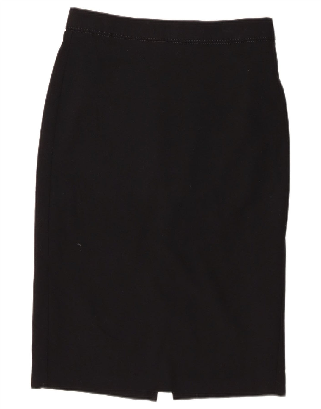 Marks & Spencer Damen Bleistiftrock UK 10 Small W28 Schwarz Polyester