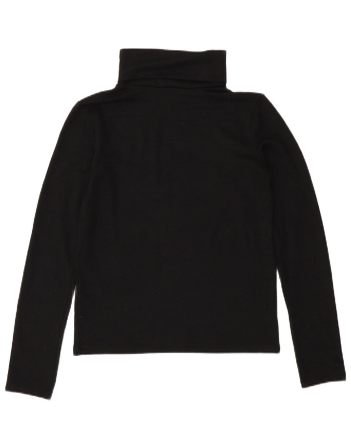 Rollkragenpullover für Damen von Zara, Gr. 12, mittelschwarz