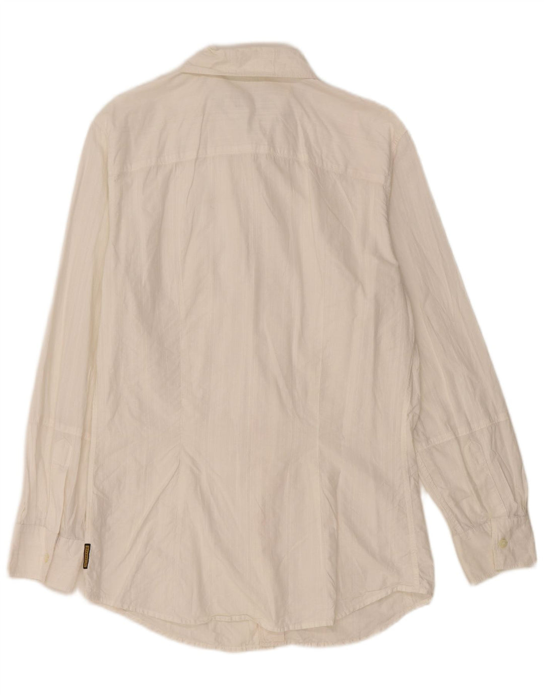 ARMANI JEANS Herrenhemd Medium Off White Baumwolle