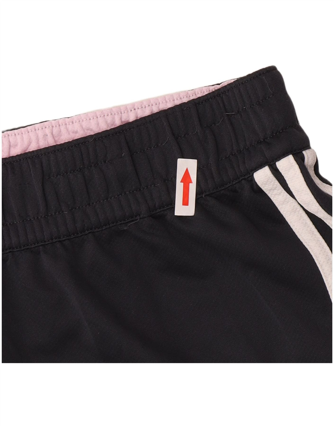Adidas Damen Sportshorts UK 16 Large Marineblau Polyester