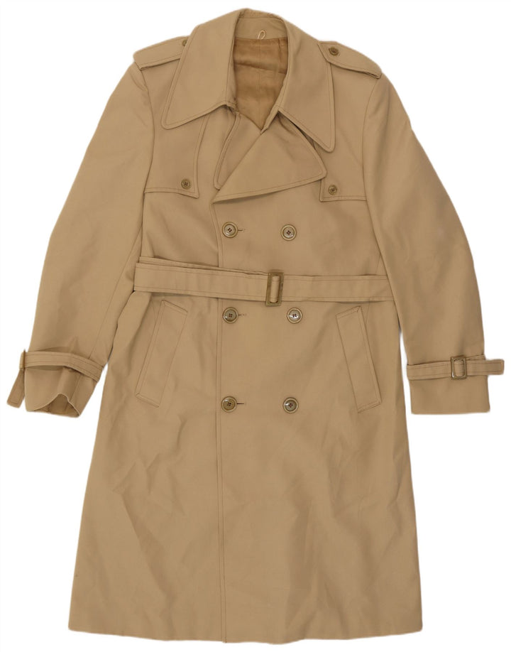 NINO Herren Trenchcoat UK 38 Medium Beige Polyester