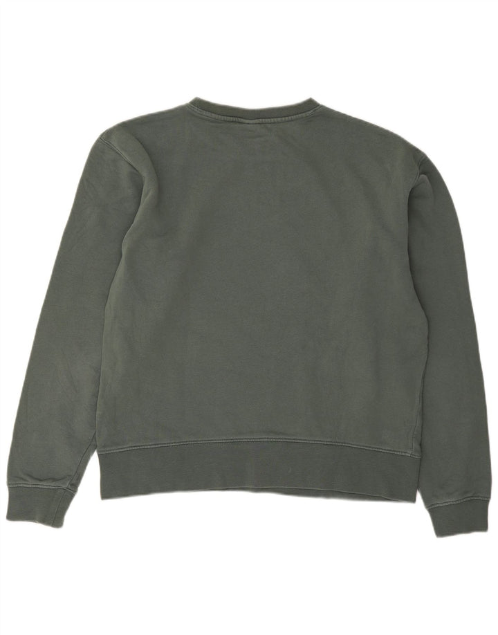 Zara Herren Sweatshirt Pullover Mittelgrün