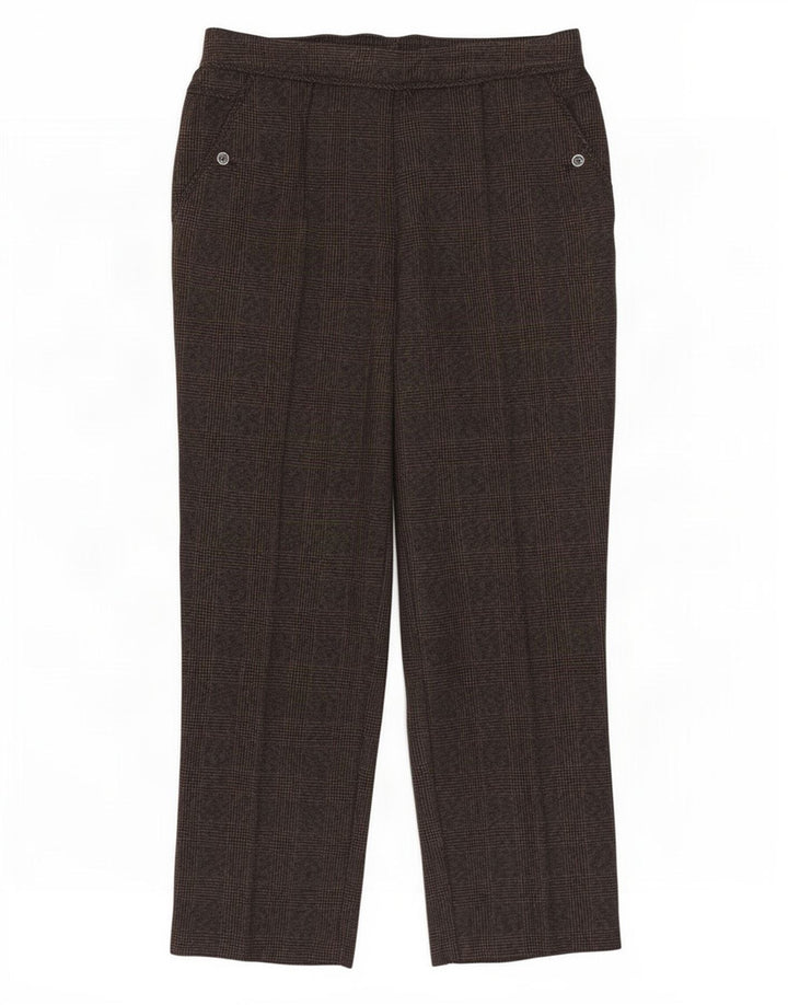 Marks & Spencer Damen Freizeithose UK 12 Medium W30 L27 Braun