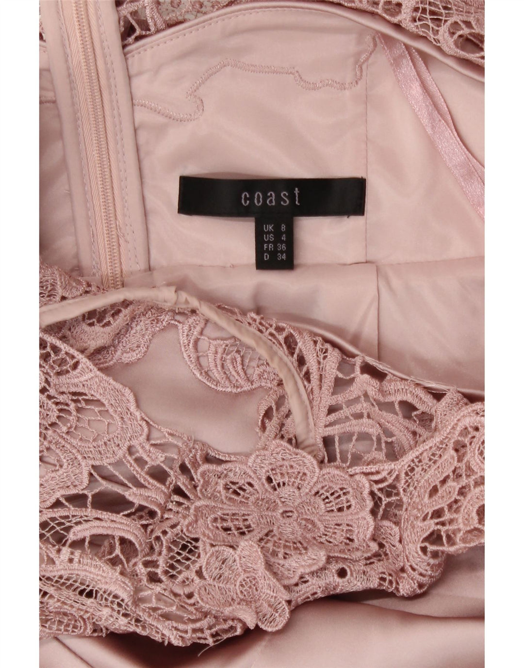 Coast Damen Etuikleid UK 8 Small Rosa Polyester