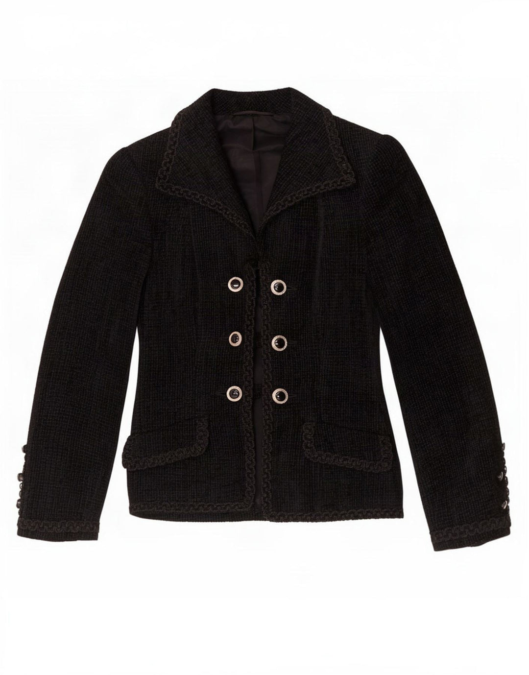 Zweireihiger Blazer für Damen von Ralph, Gr. 8, Schwarz