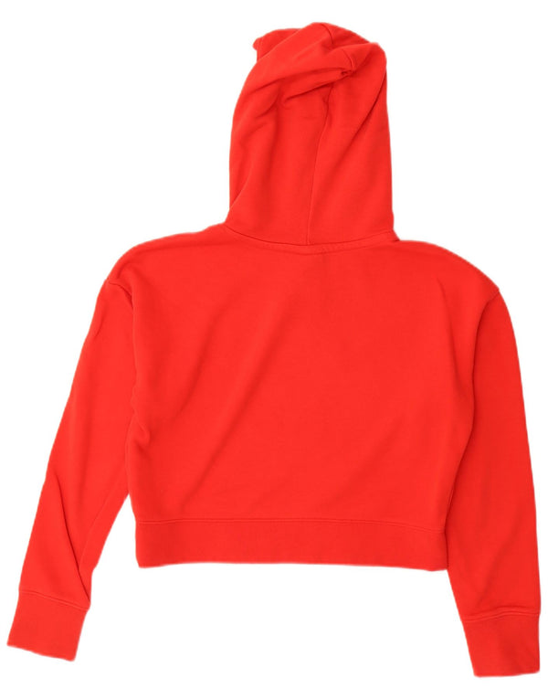 Nike Mädchen Crop Graphic Standard Fit Hoodie Pullover 13–14 Jahre XL Rot