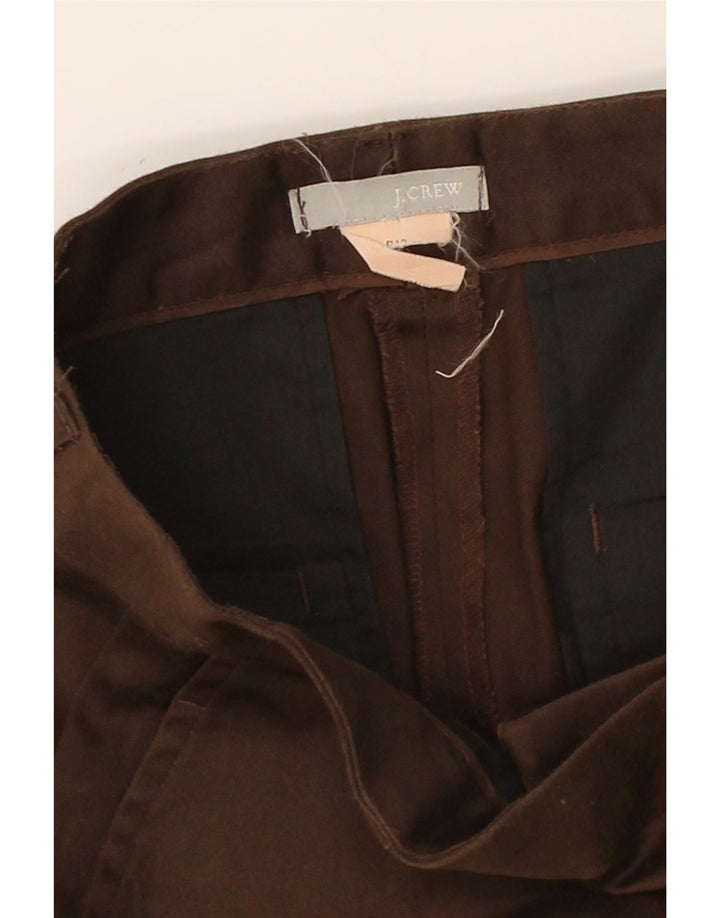 J. CREW Womens Straight Chino Trousers W28 L28 Brown Vintage J. Crew and Second-Hand J. Crew from Messina Hembry 