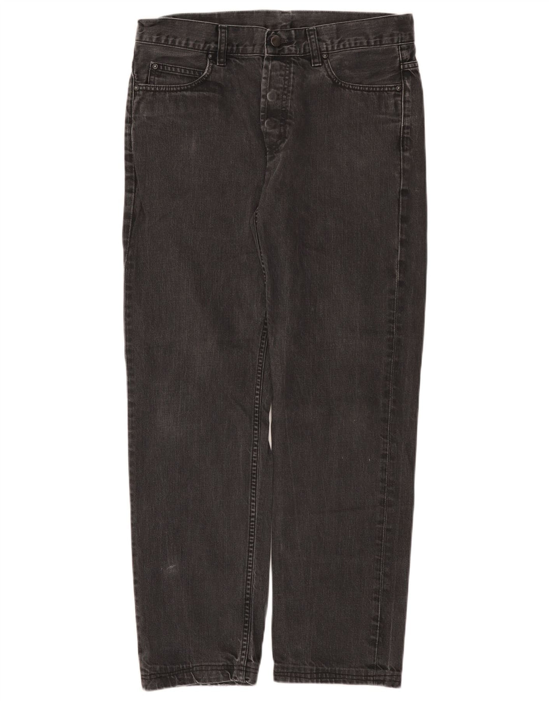 Carhartt Herren Straight Jeans W31 L28 Graue Baumwolle
