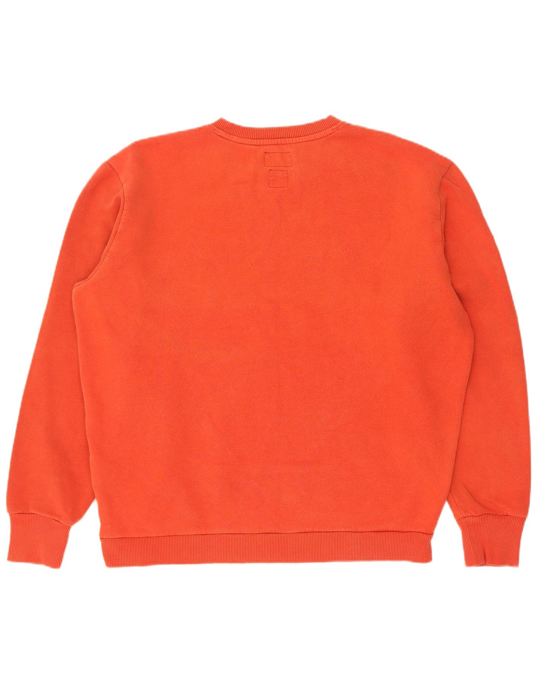 Superdry Herren Grafik-Sweatshirt-Pullover aus mitteloranger Baumwolle