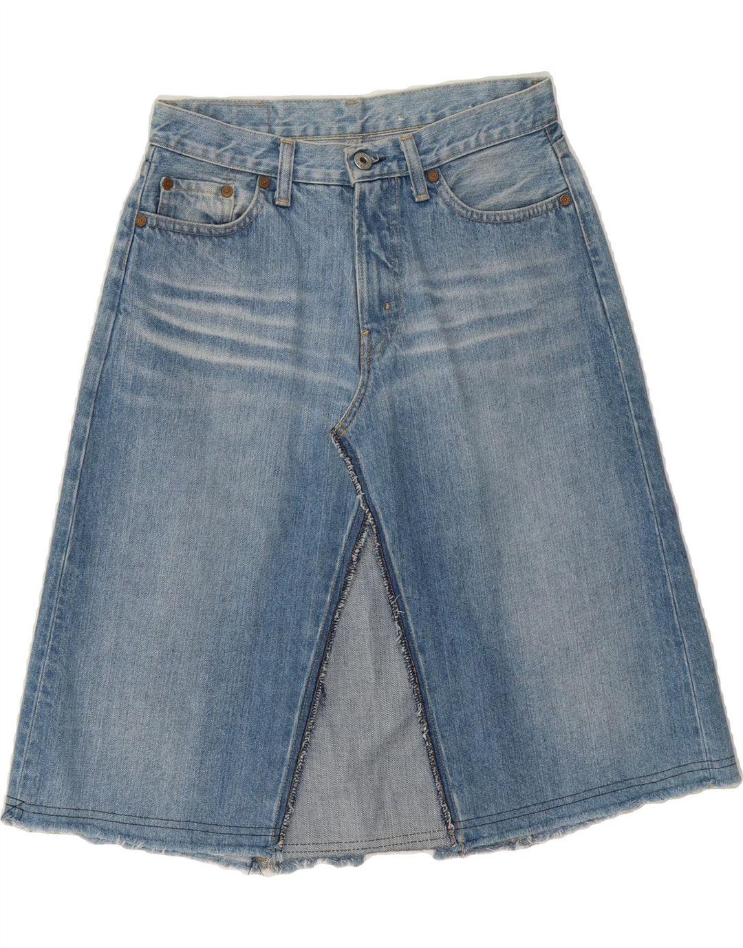 REPLAY Womens Denim Skirt W28 Medium  Blue Vintage Replay and Second-Hand Replay from Messina Hembry 