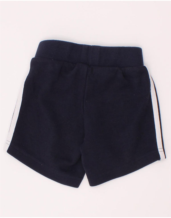 Adidas Baby-Jungen-Sportshorts, 9–12 Monate, marineblaue Baumwolle