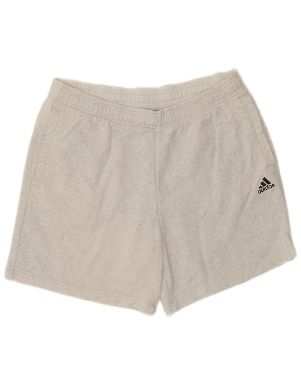 Adidas Herren Sportshorts Große graue Baumwolle