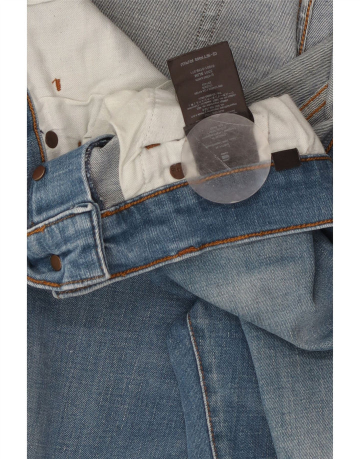 G-STAR Herren 3301 Slim Jeans W34 L34 Blaue Baumwolle