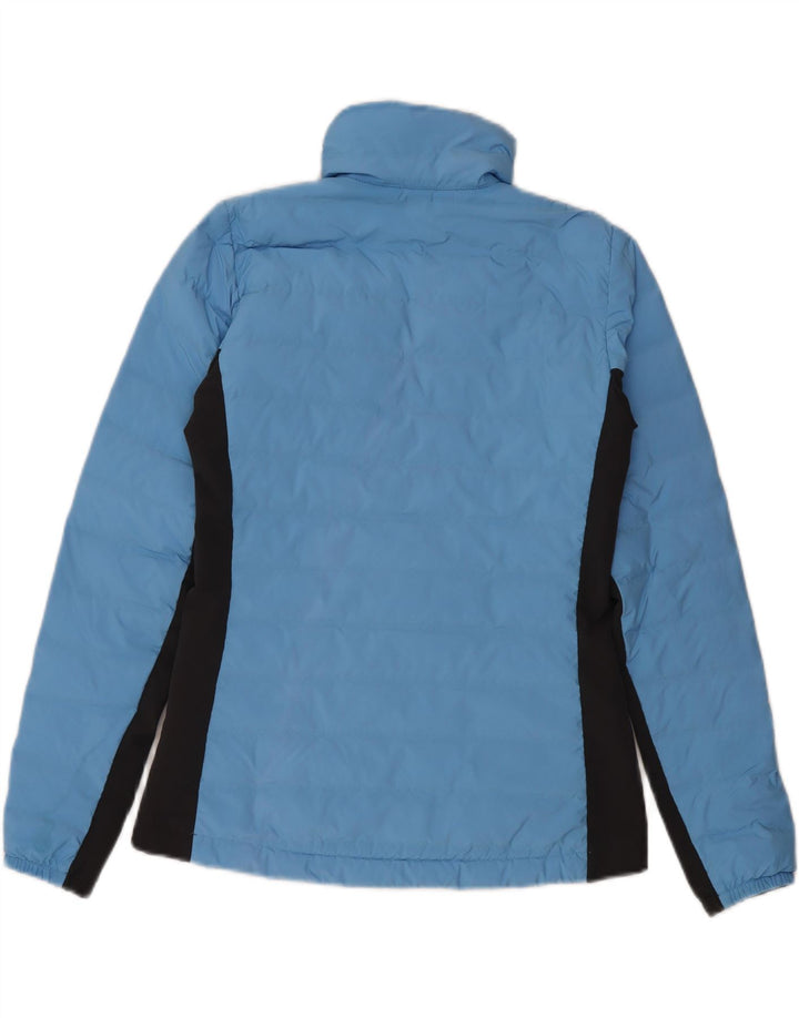 Helly Hansen Damen Wattierte Jacke UK 10 Small Blue Colourblock Polyester