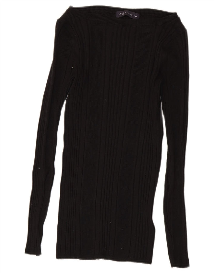 Schulterfreies Top für Damen von Marks & Spencer, Gr. 8, Schwarz, Viskose