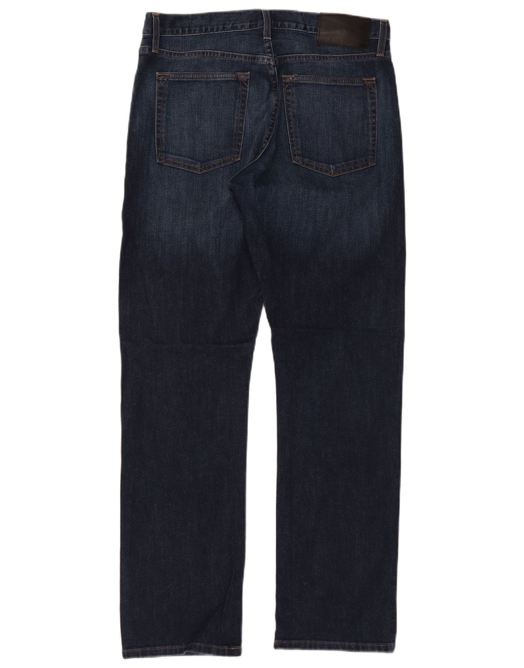 Eddie Bauer Herren Straight Jeans W34 L32 Blaue Baumwolle