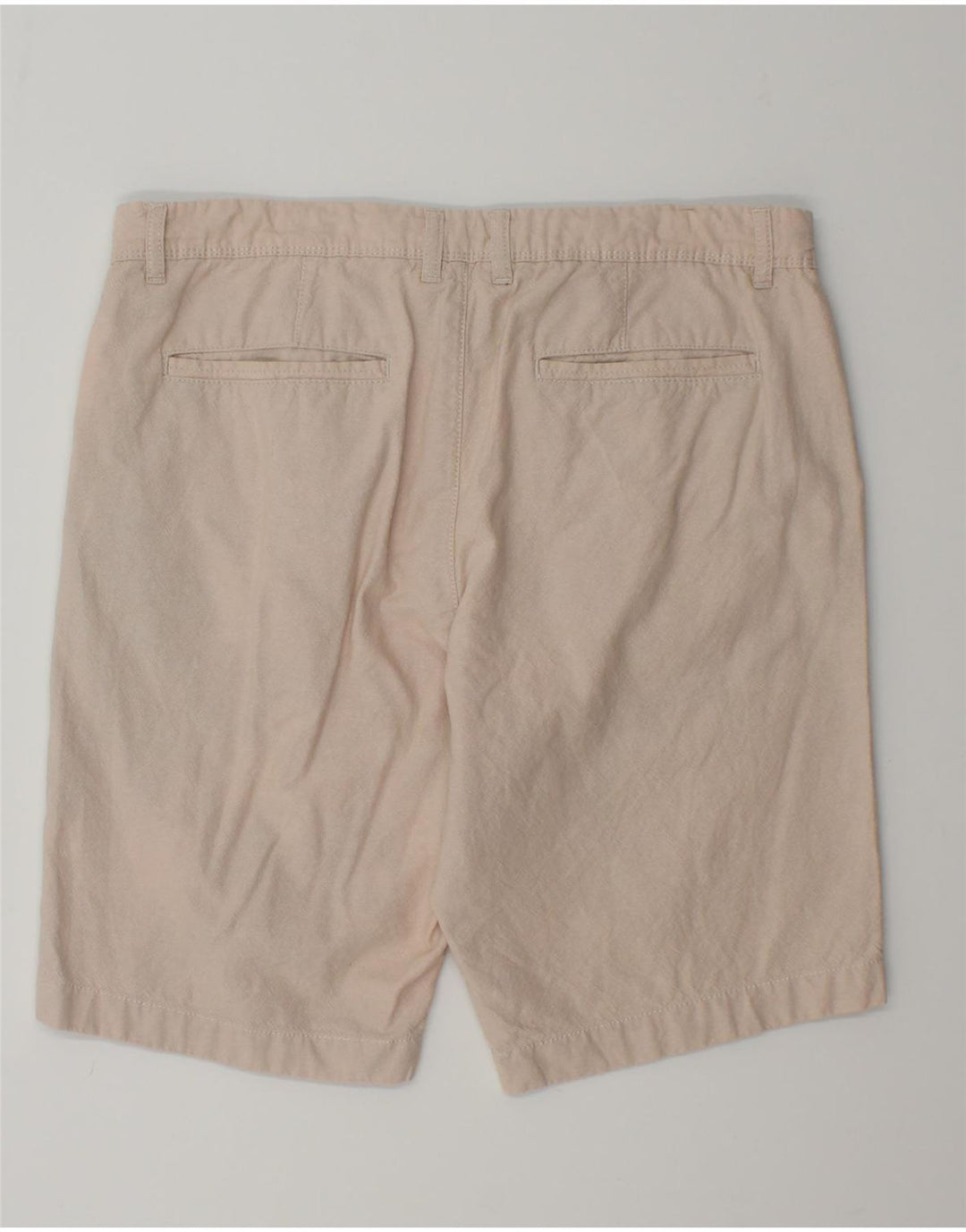 DACK'S Mens Regular Fit Chino Shorts IT 50 Large W35  Beige Cotton Vintage Dack's and Second-Hand Dack's from Messina Hembry 
