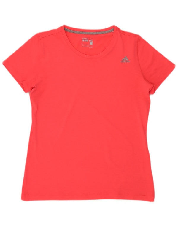 Adidas Damen T-Shirt Top UK 16/18 Large Pink