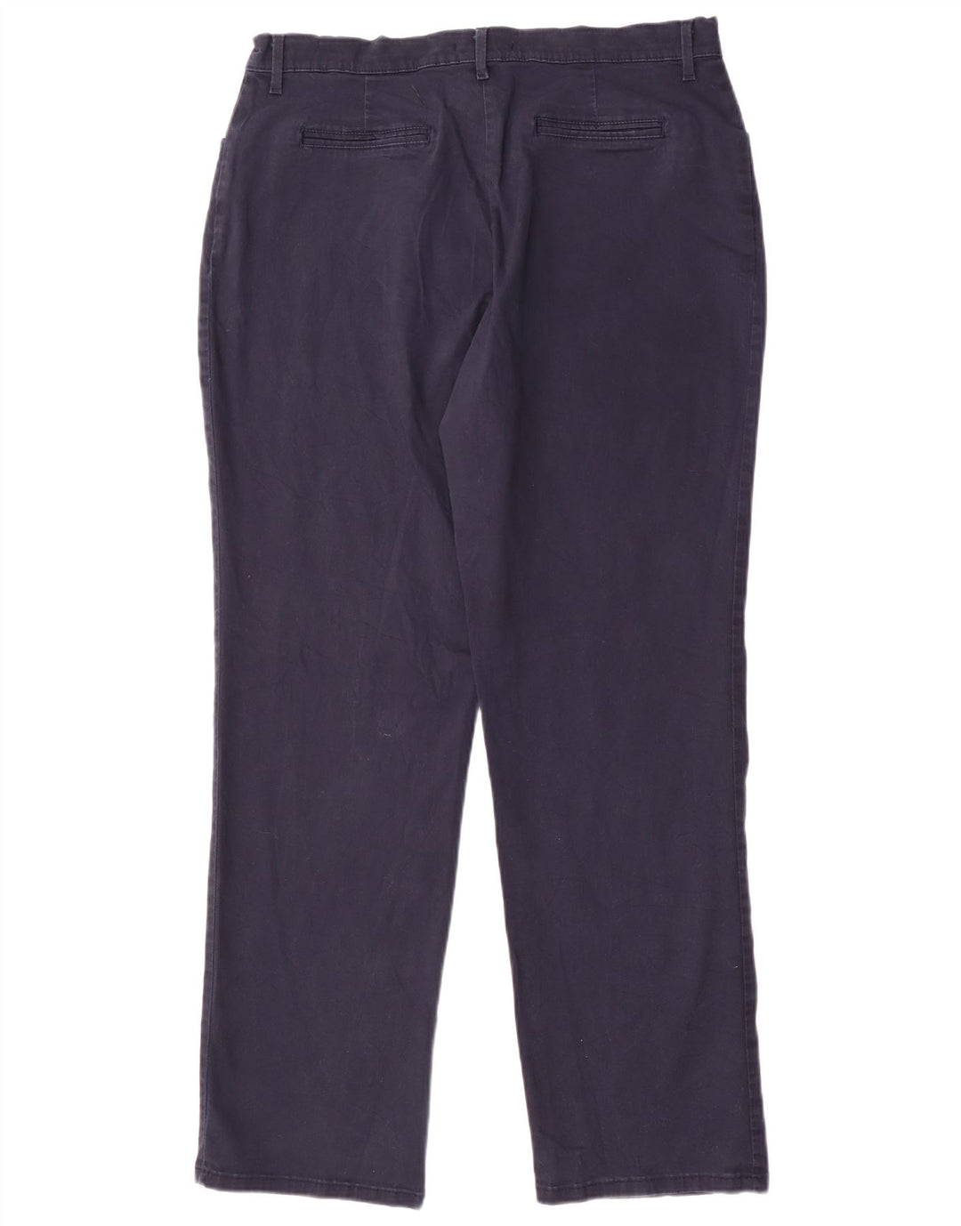 Lee Damen-Hose mit gerader, entspannter Passform, US 14, XL, W34, L31, Marineblau, Baumwolle