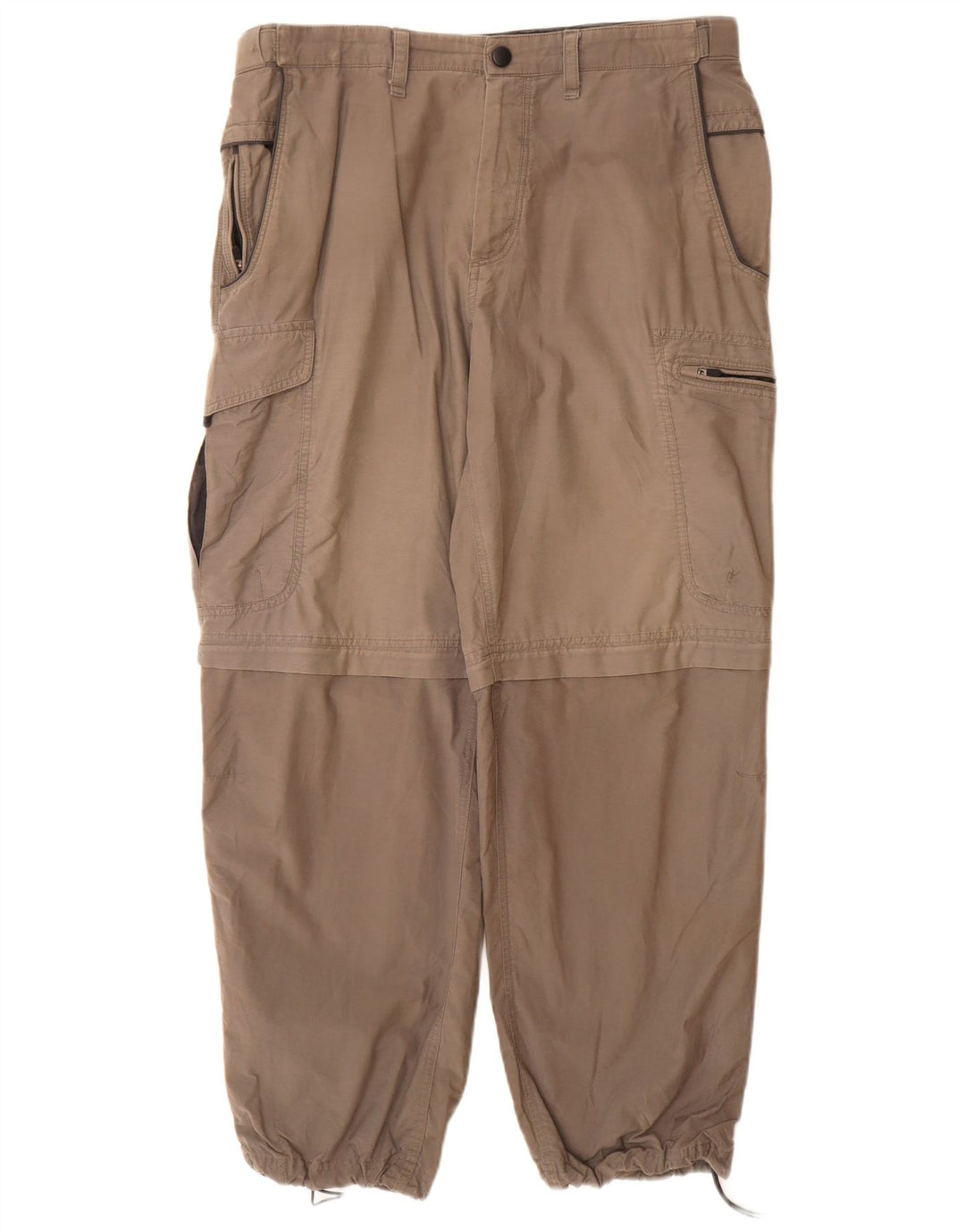 Marks & Spencer Herren-Jogger-Cargohose W34 L29 Graue Baumwolle