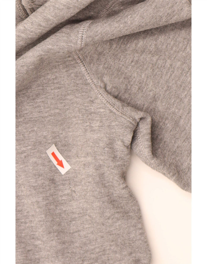 Levi's Herren-Kapuzenpullover mit Grafik, mittelgraue Baumwolle