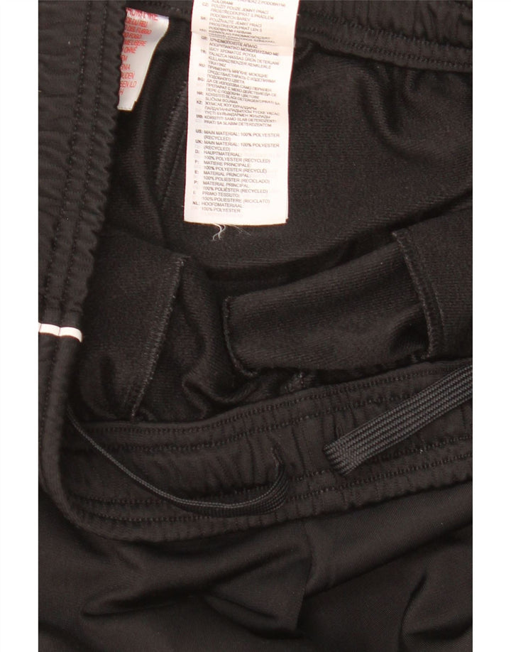 Adidas Jungen-Trainingshose, Jogginghose, 13–14 Jahre, schwarzes Polyester