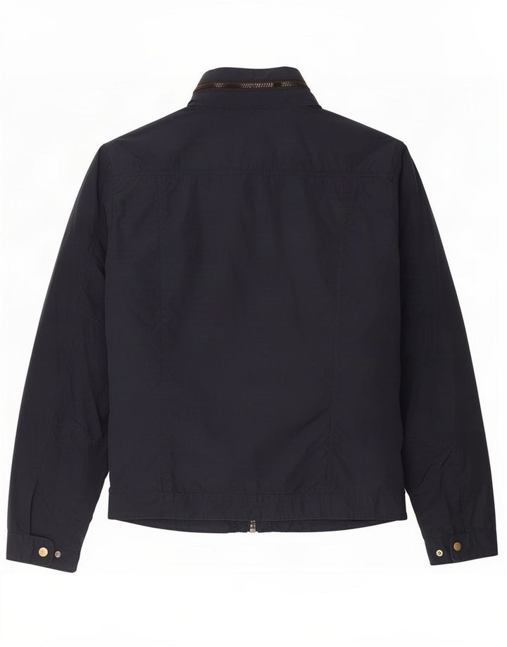 Guess Damen-Utility-Jacke mit Kapuze, UK 14, mittelmarineblaues Polyester