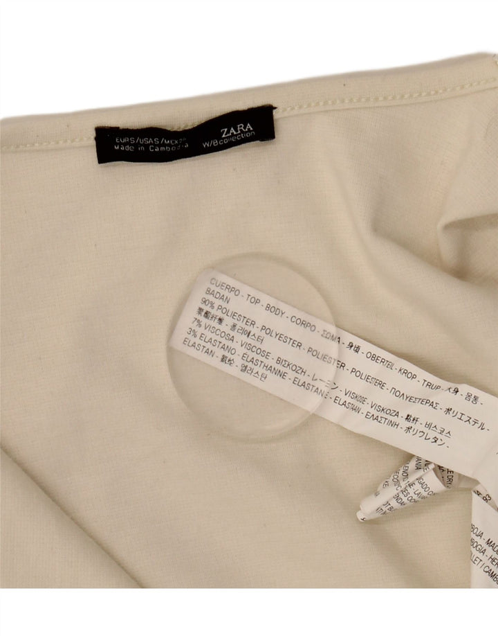 Asymmetrisches Cardigan-Oberteil für Damen von Zara, Gr