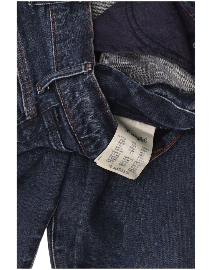 Wrangler Herren Straight Jeans W34 L32 Blaue Baumwolle