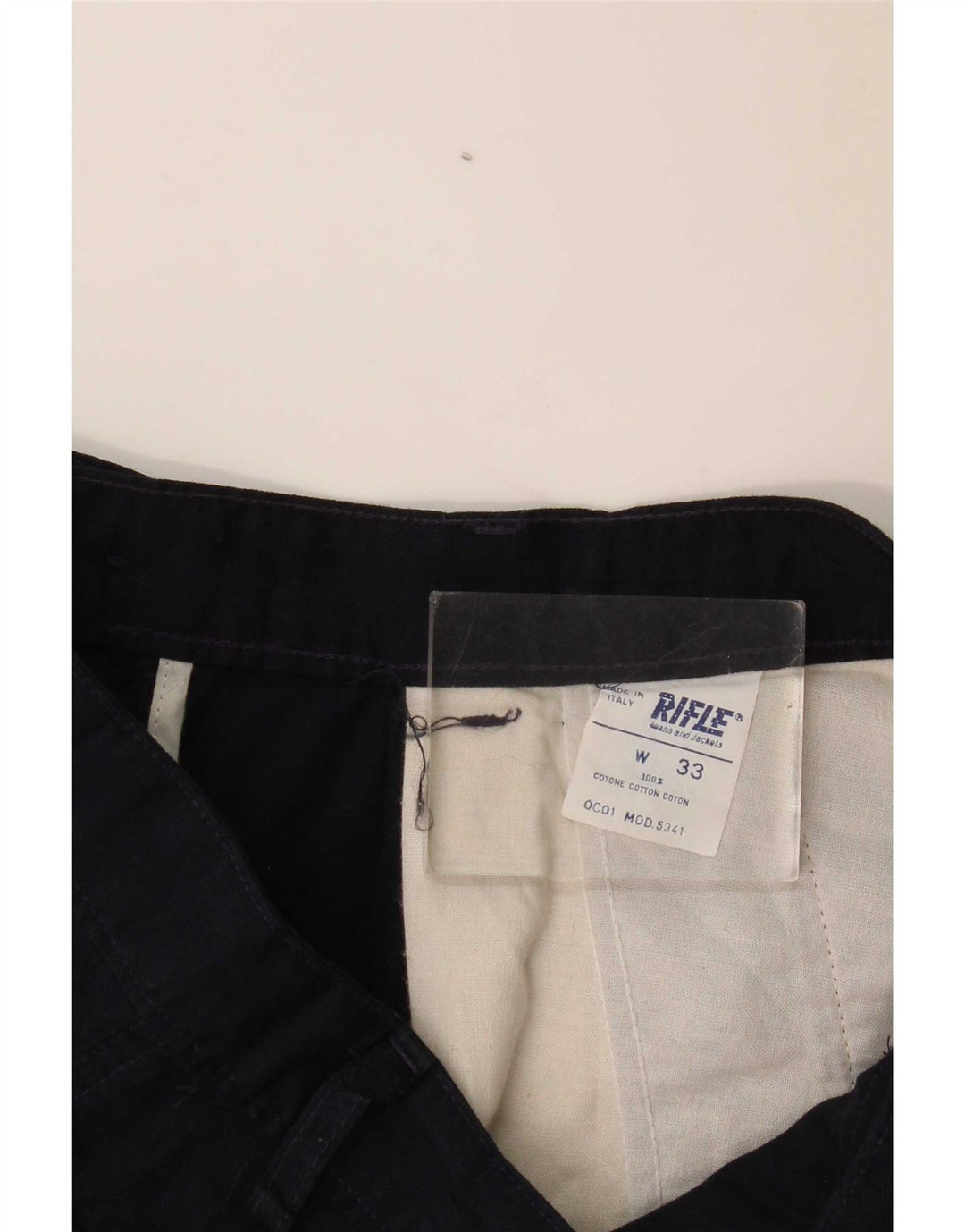 Rifle Womens Cargo Shorts W33 Große marineblaue Baumwolle