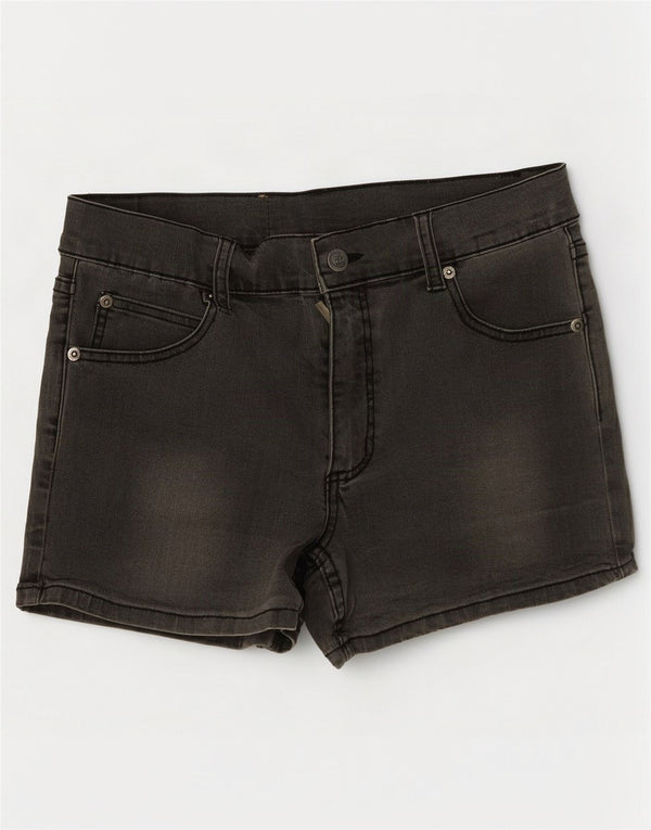 Cheap Monday Damen-Jeansshorts W30 aus mittelgrauer Baumwolle