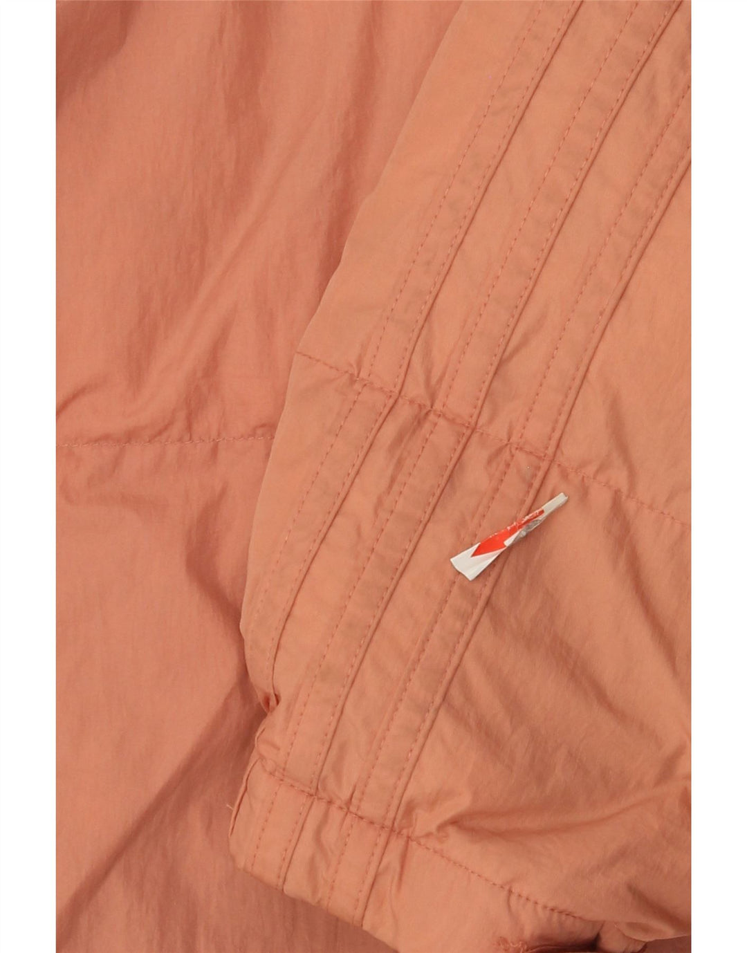 Adidas Herren gepolsterte Jacke UK 40 Large Orange Nylon