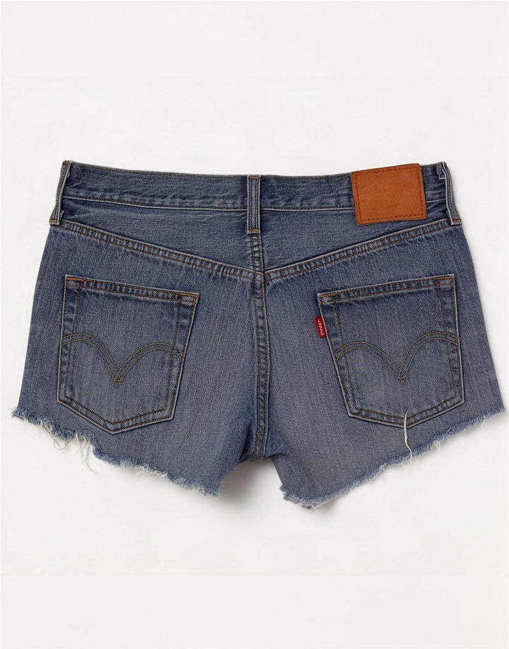Levi's Damen Jeansshorts W25 XS Blaue Baumwolle