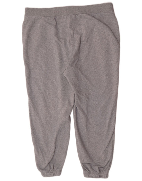Marks & Spencer Damen-Trainingshose, Jogginghose, UK 22 3XL, graue Baumwolle