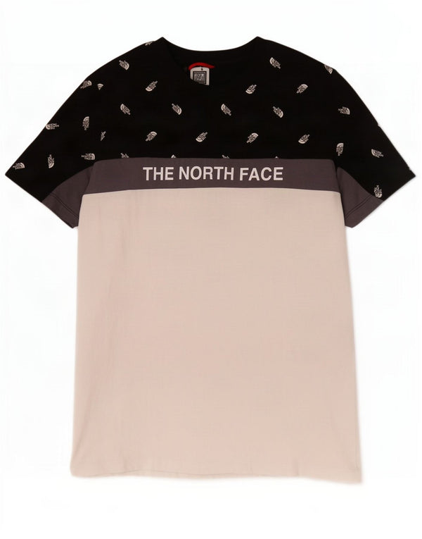 The North Face Jungen-T-Shirt mit Grafik, 14–15 Jahre, XL, Weiß, Farbblock