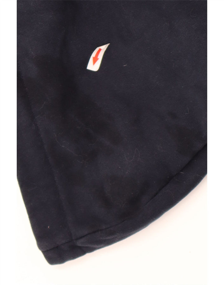 Superdry Damen-Kapuzenpullover mit Reißverschluss, UK 12, mittleres Marineblau, Farbblock