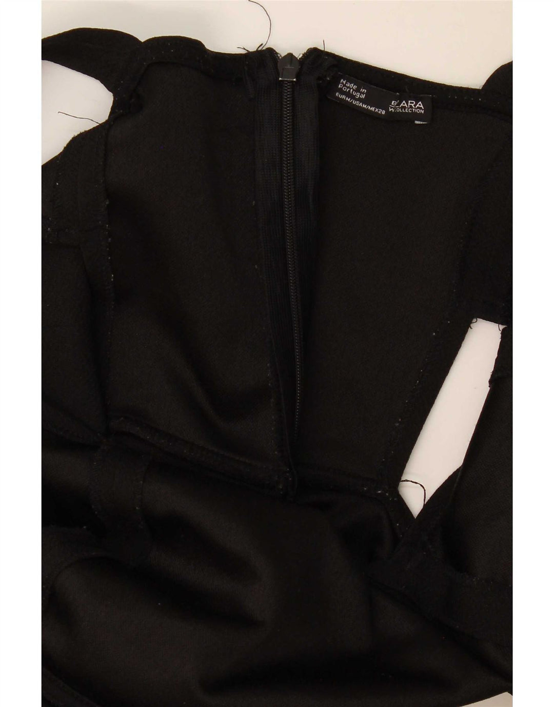 Ärmelloser Damen-Jumpsuit von Zara, Gr. 12, mittelschwarz
