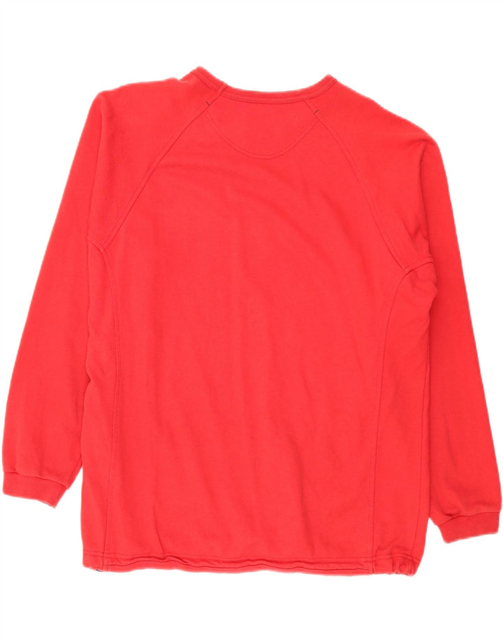 Champion Herren-Sweatshirt mit Grafik, Größe L, Rot
