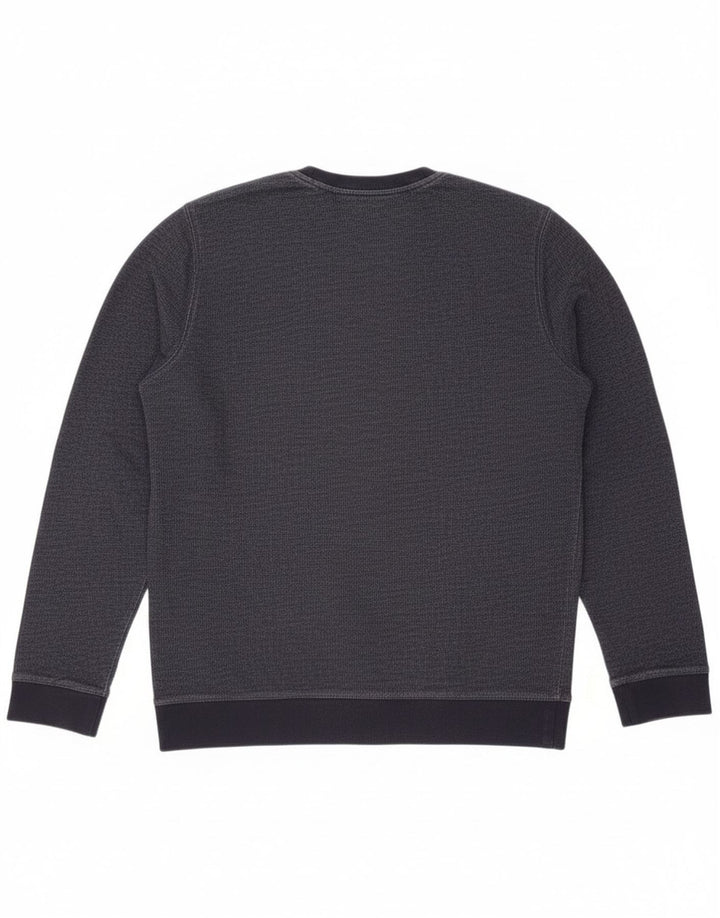 Calvin Klein Jeans Herren-Sweatshirt mit Grafik, Mittelblau