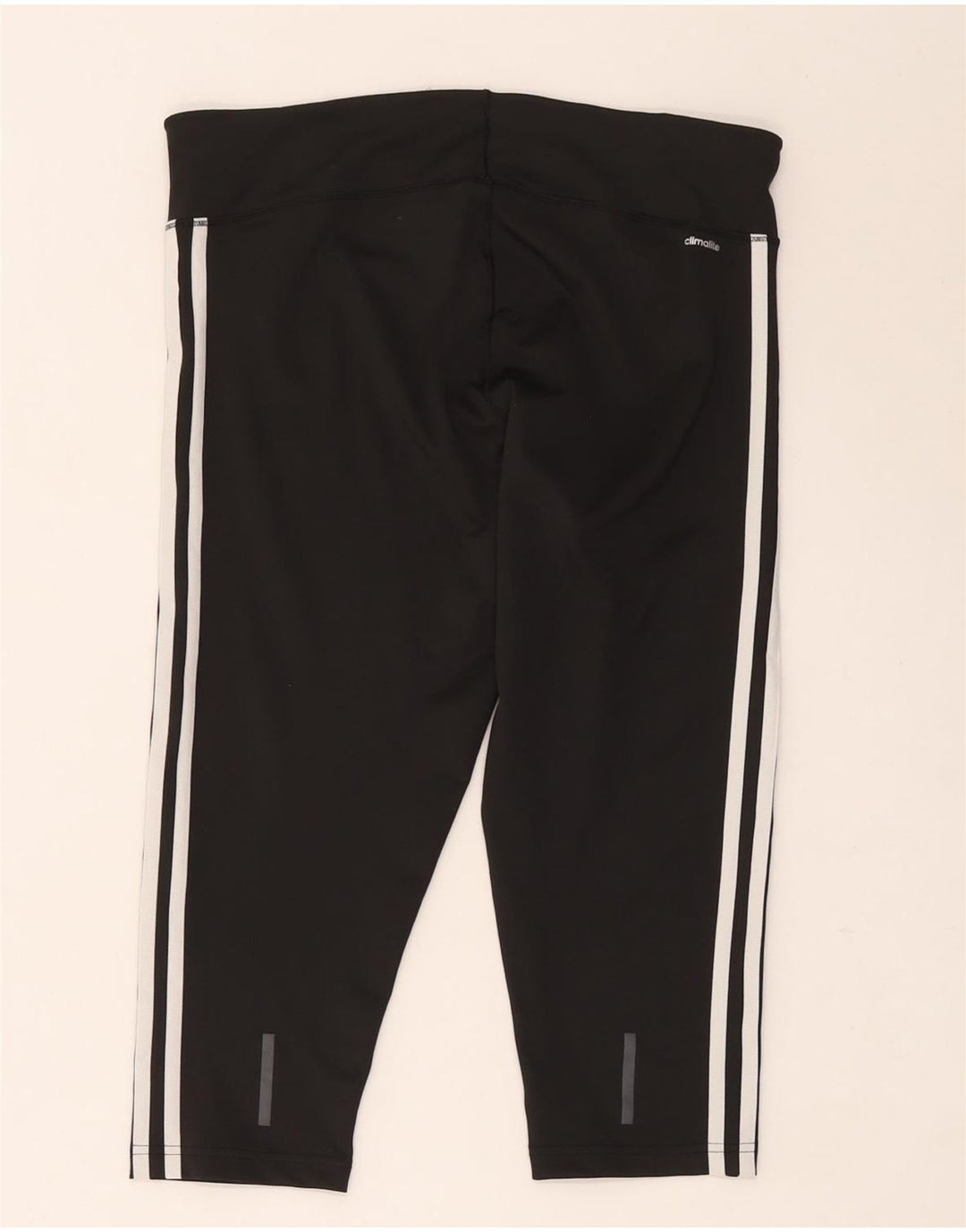 Adidas Damen Climalite Capri-Leggings UK 16/18 Groß Schwarz Polyester