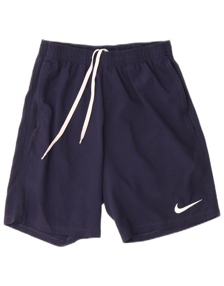 Nike Herren Dri Fit Sport Shorts Medium Marineblau Polyester