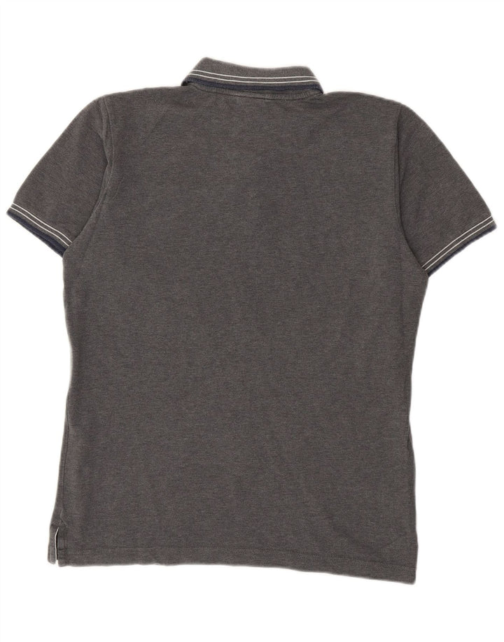 North Sails Herren-Poloshirt aus mittelgrauer Baumwolle