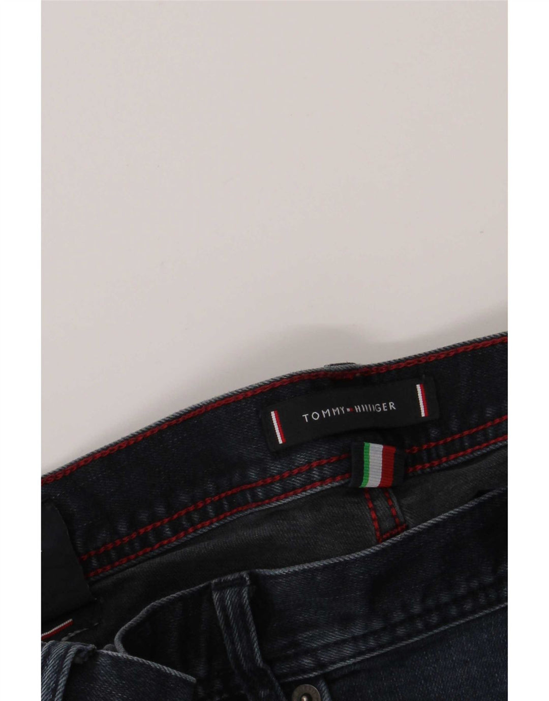 Tommy Hilfiger Herren Bleecker Slim Jeans W36 L32 Blaue Baumwolle