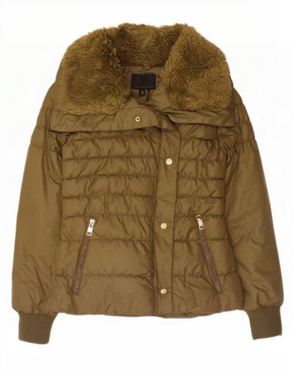 Buffalo Wattierte Damenjacke UK 12 Medium Khaki Polyester