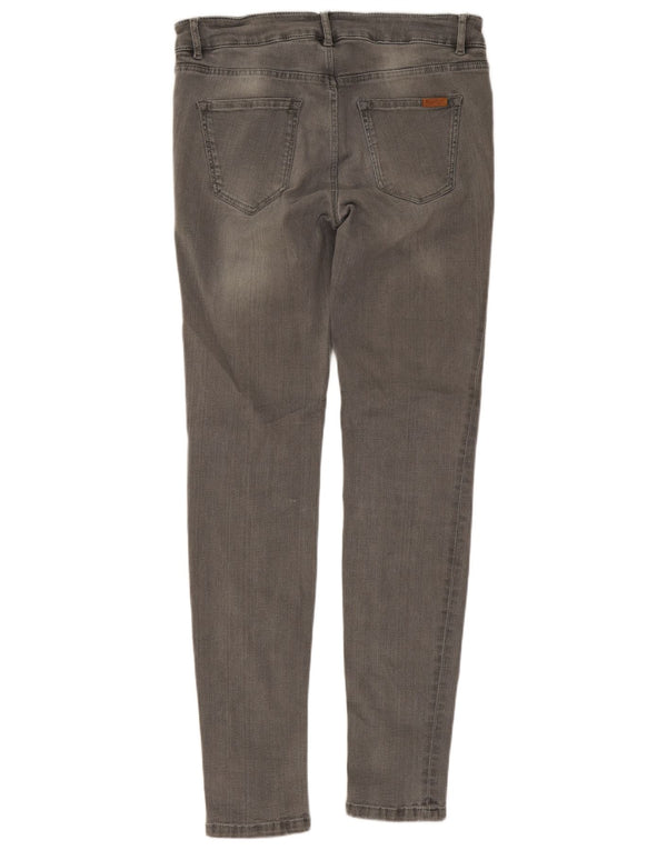 Massimo Dutti Damen Skinny Jeans EU 38 Medium W28 L29 Grau