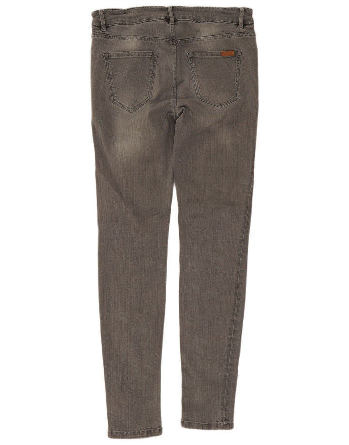 Massimo Dutti Damen Skinny Jeans EU 38 Medium W28 L29 Grau
