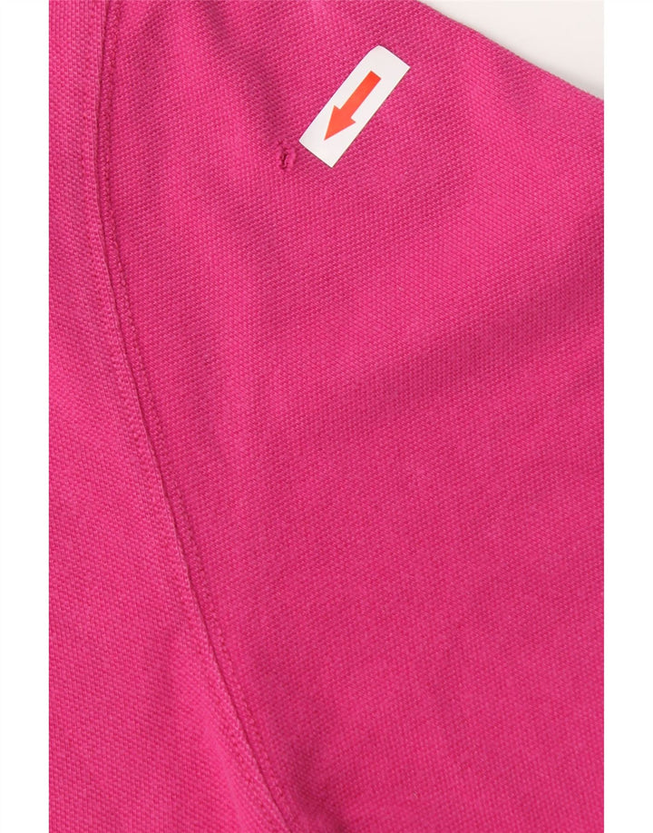 JOULES Herren-Poloshirt mit klassischer Passform, mittelrosa Baumwolle